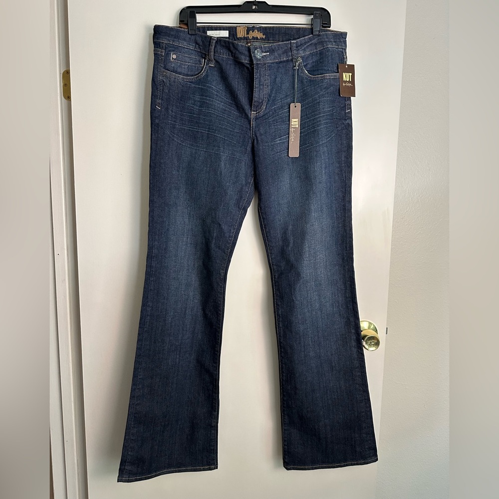 NWT KUT Rachel Bootcut Jeans, size 14
